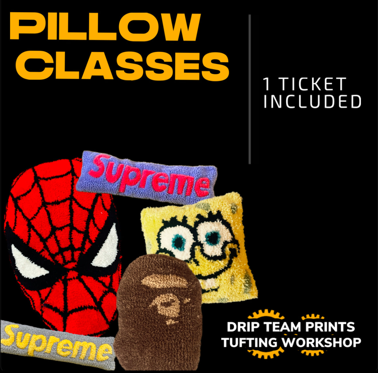 Pillow Tufting Class STL - 2025