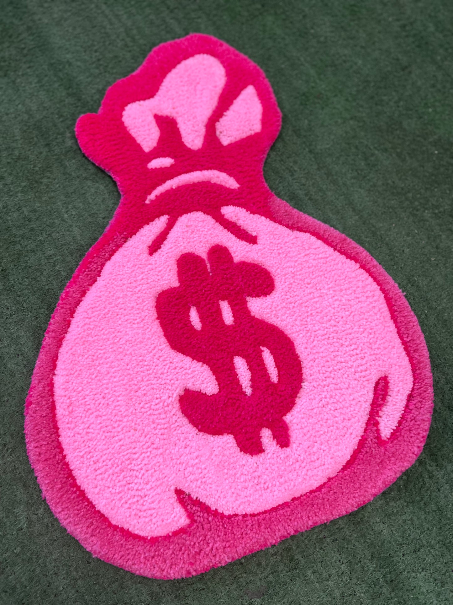 Pink Money Bag