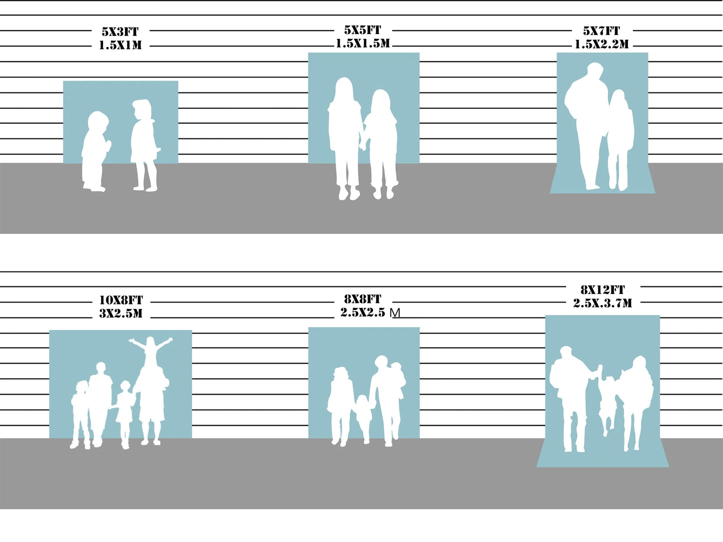 Repeat Logo BackDrop