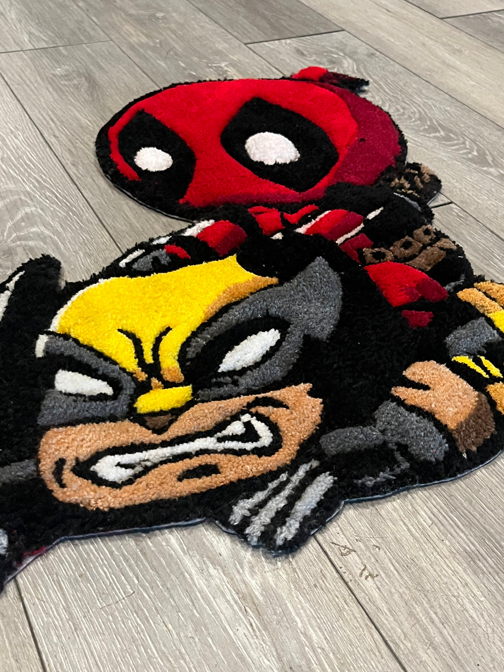 Dead pool/ Wolverine Rug