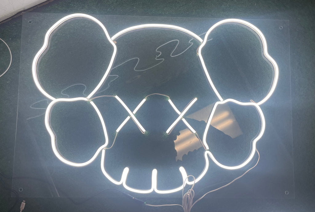 KAWS neon light