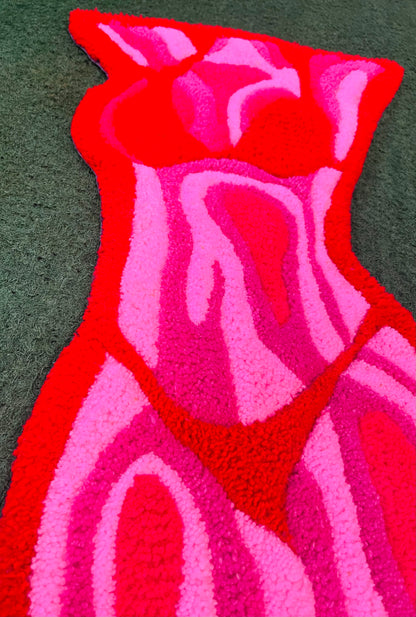 Pink Thermal Rug