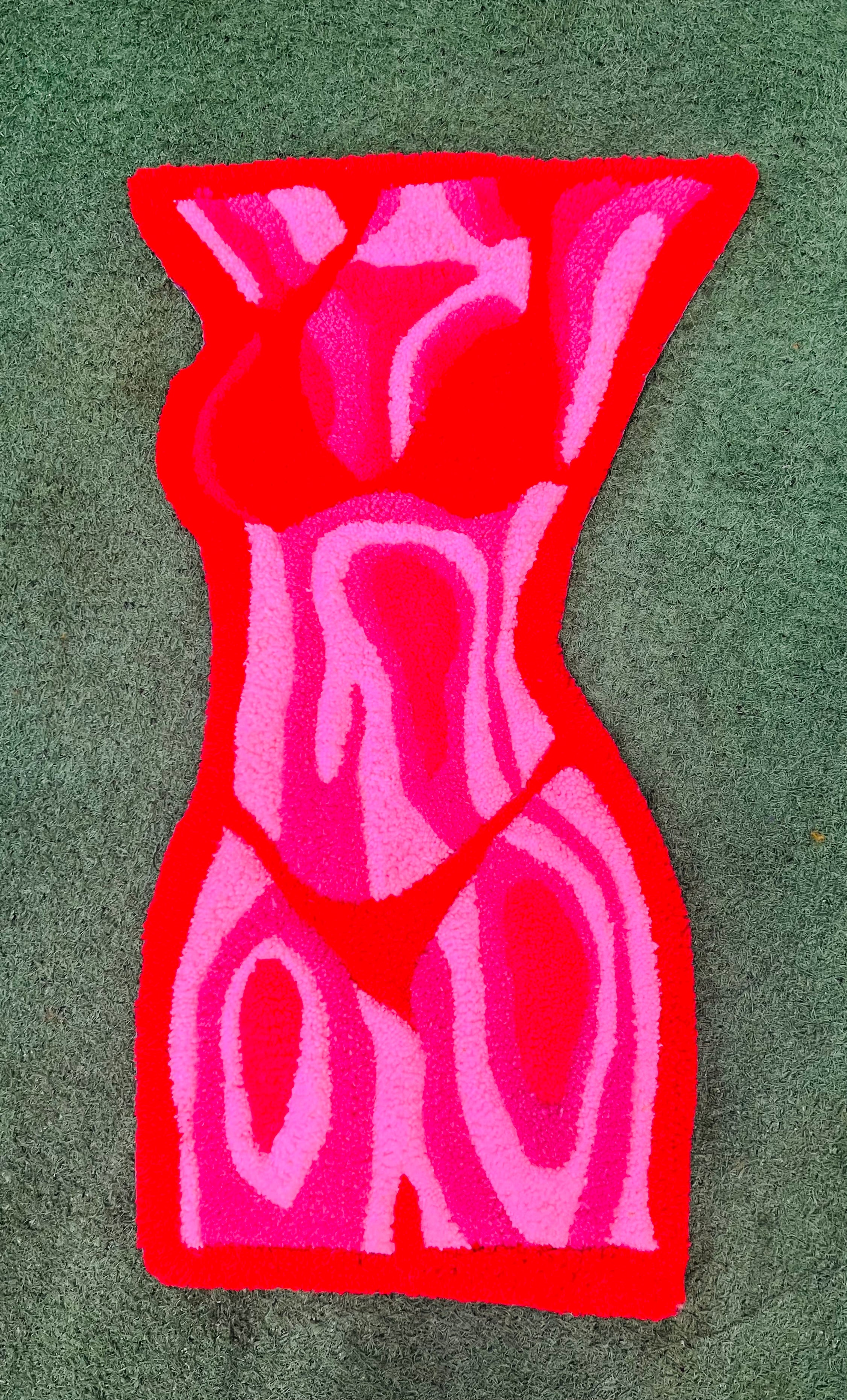 Pink Thermal Rug