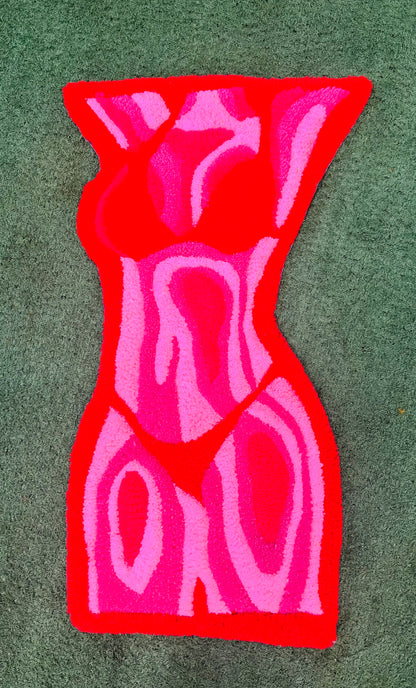 Pink Thermal Rug