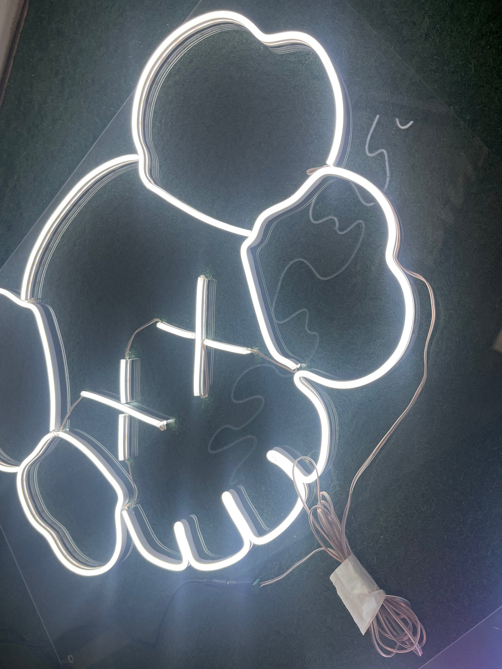 KAWS neon light