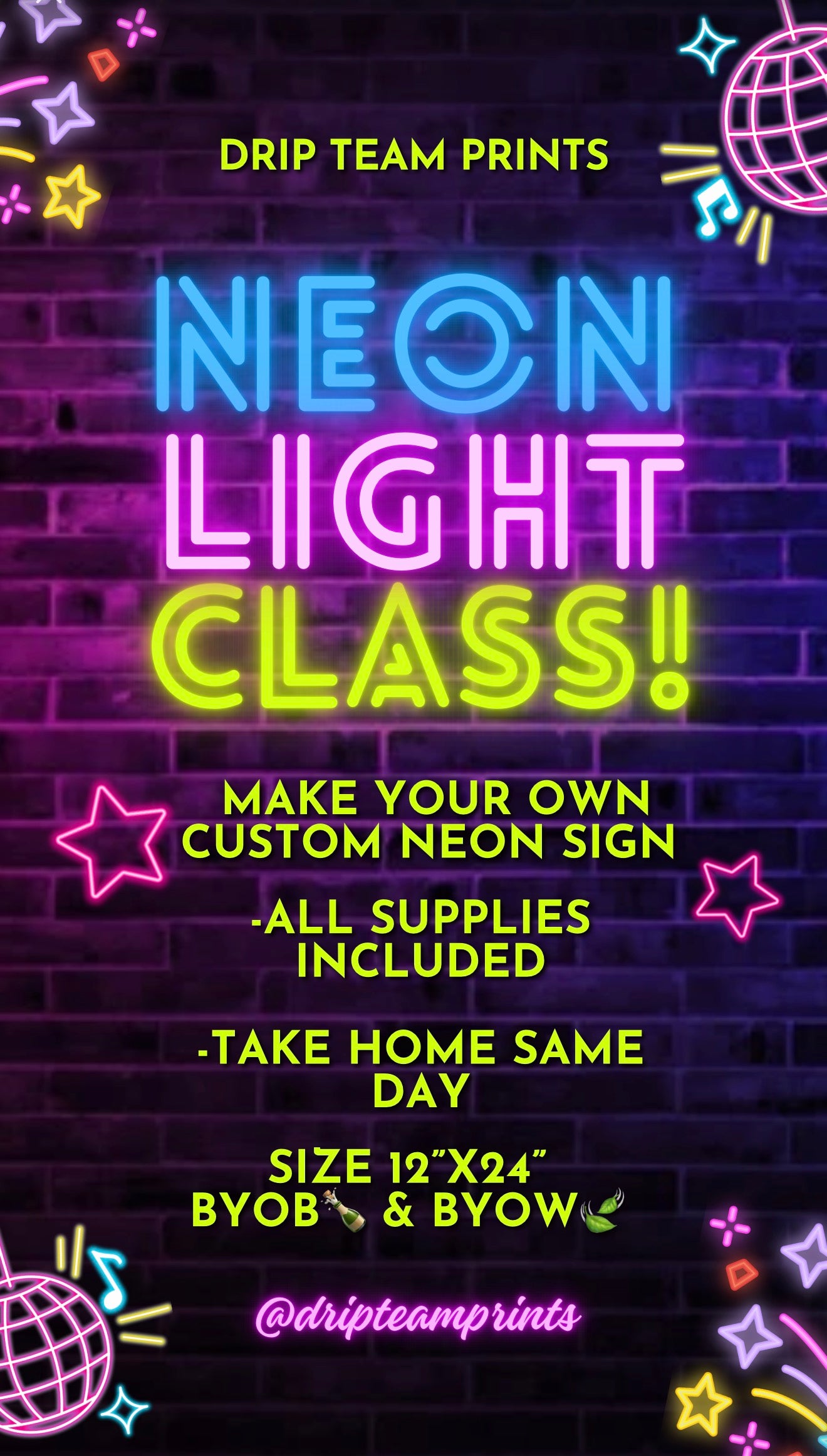 NEON LIGHT CLASS - November 2025