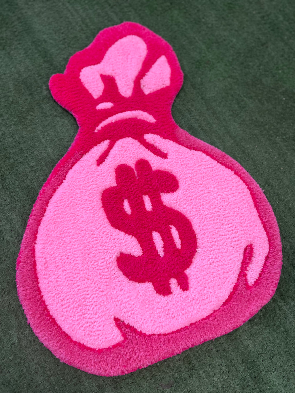 Pink Money Bag