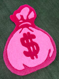 Pink Money Bag