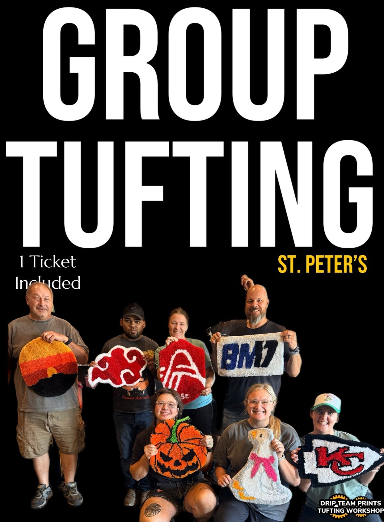 GROUP TUFTING ST PETERS - March 2026