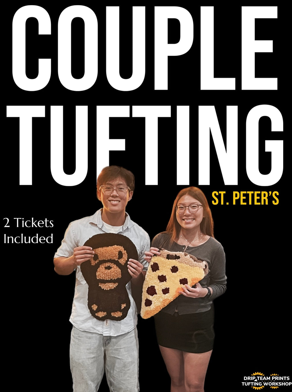 COUPLE TUFTING ST. PETERS MAY-AUG