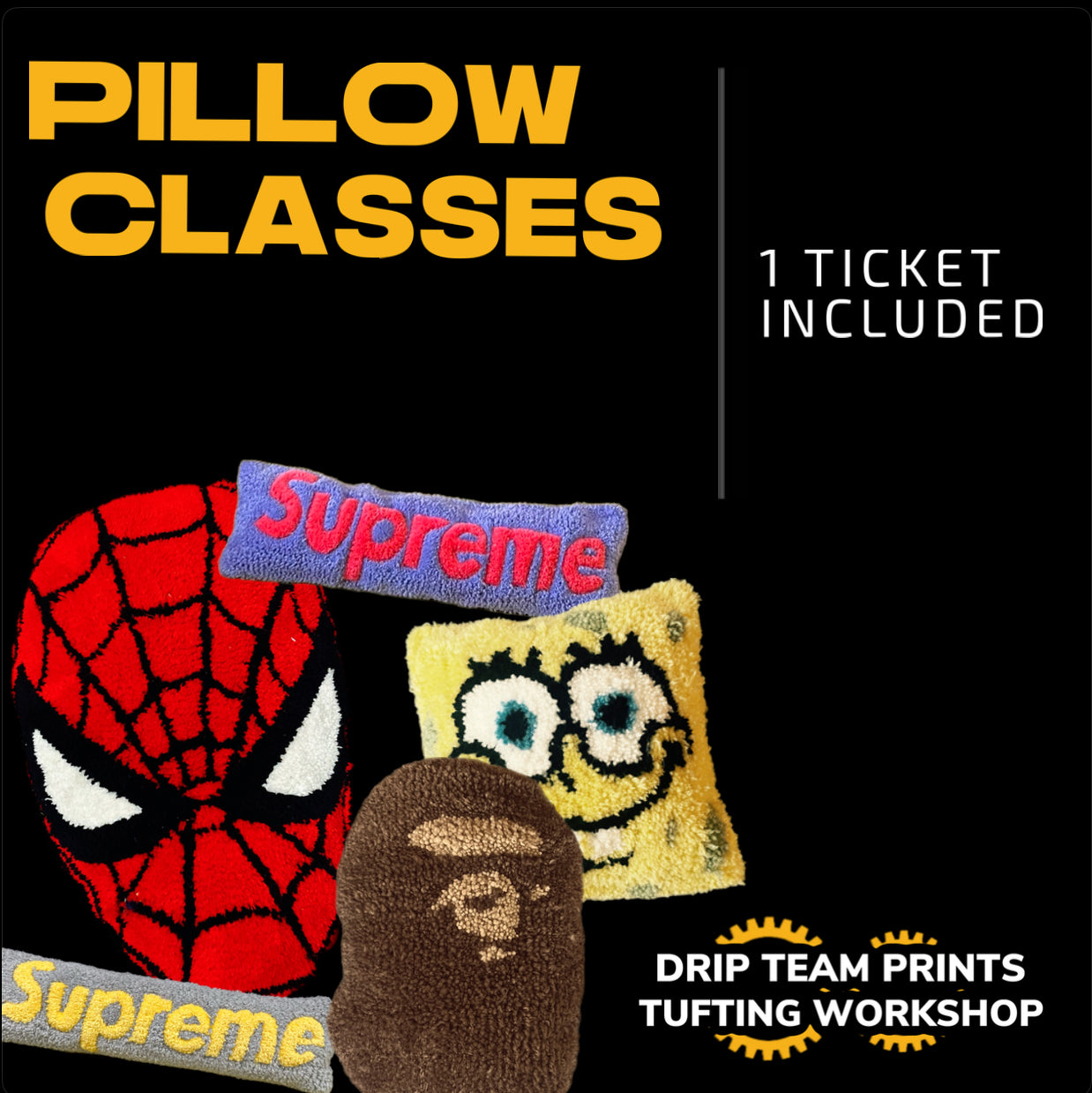 Pillow Tufting Class - 2024