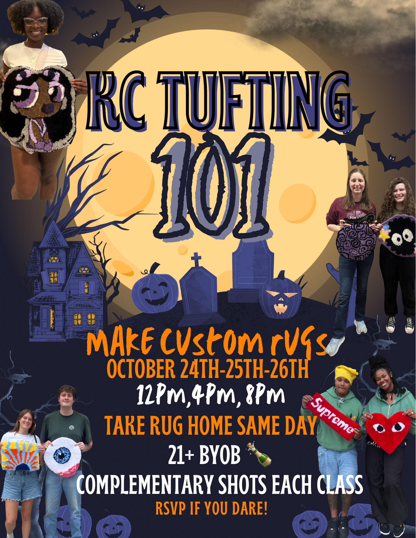 KC TUFTING 101 - October 2025