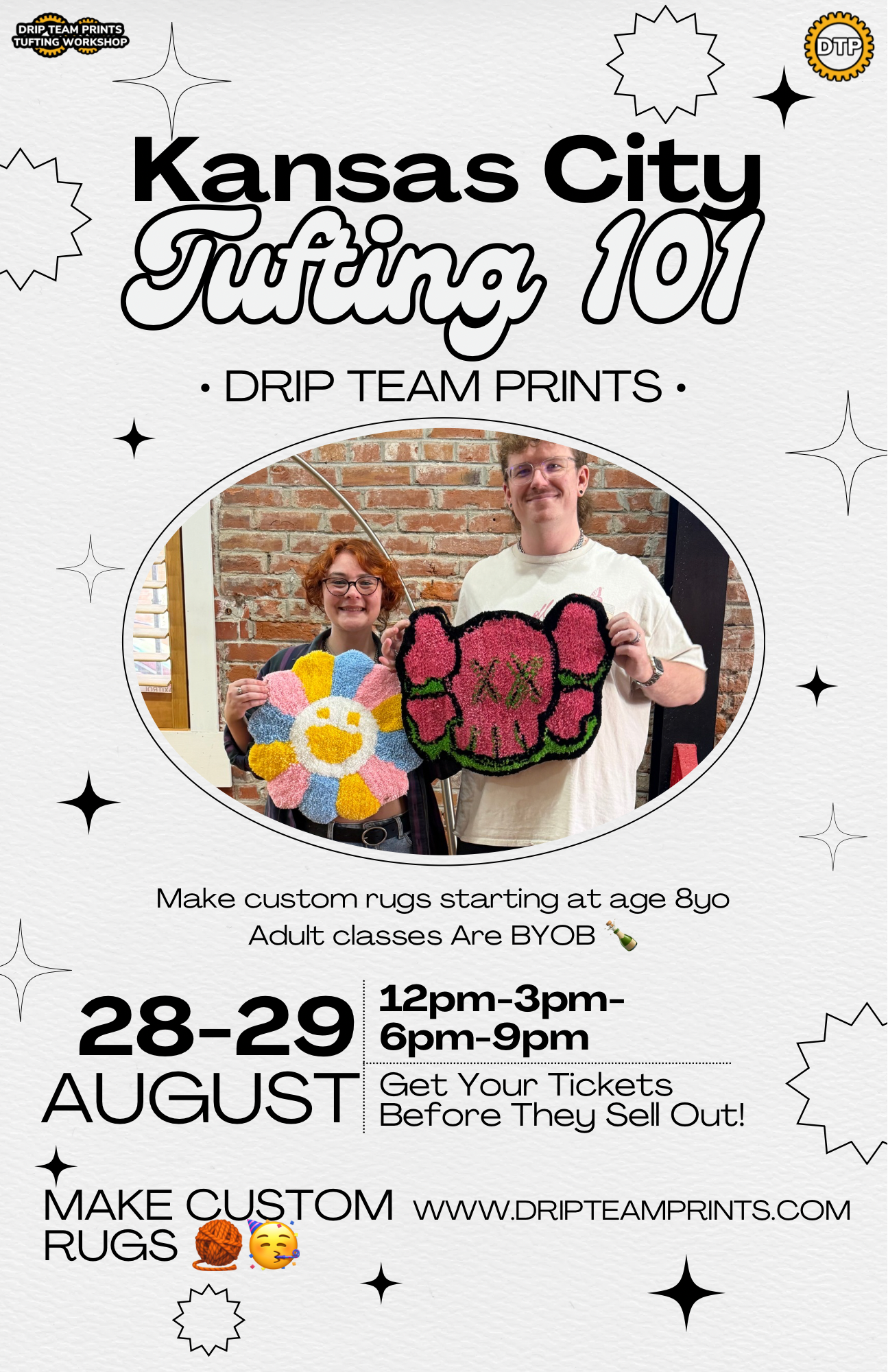 KC TUFTING AUGUST