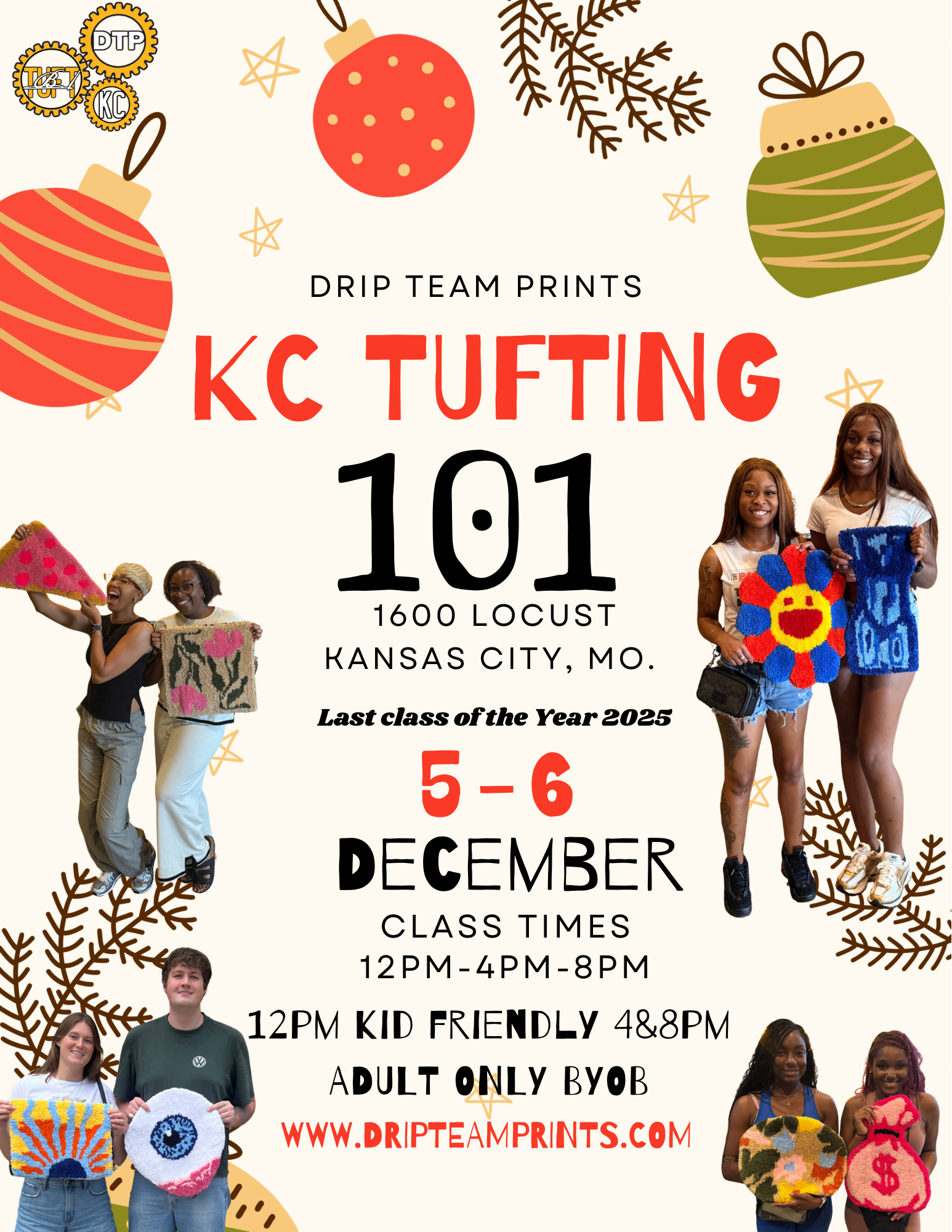 KC TUFTING 101 - December