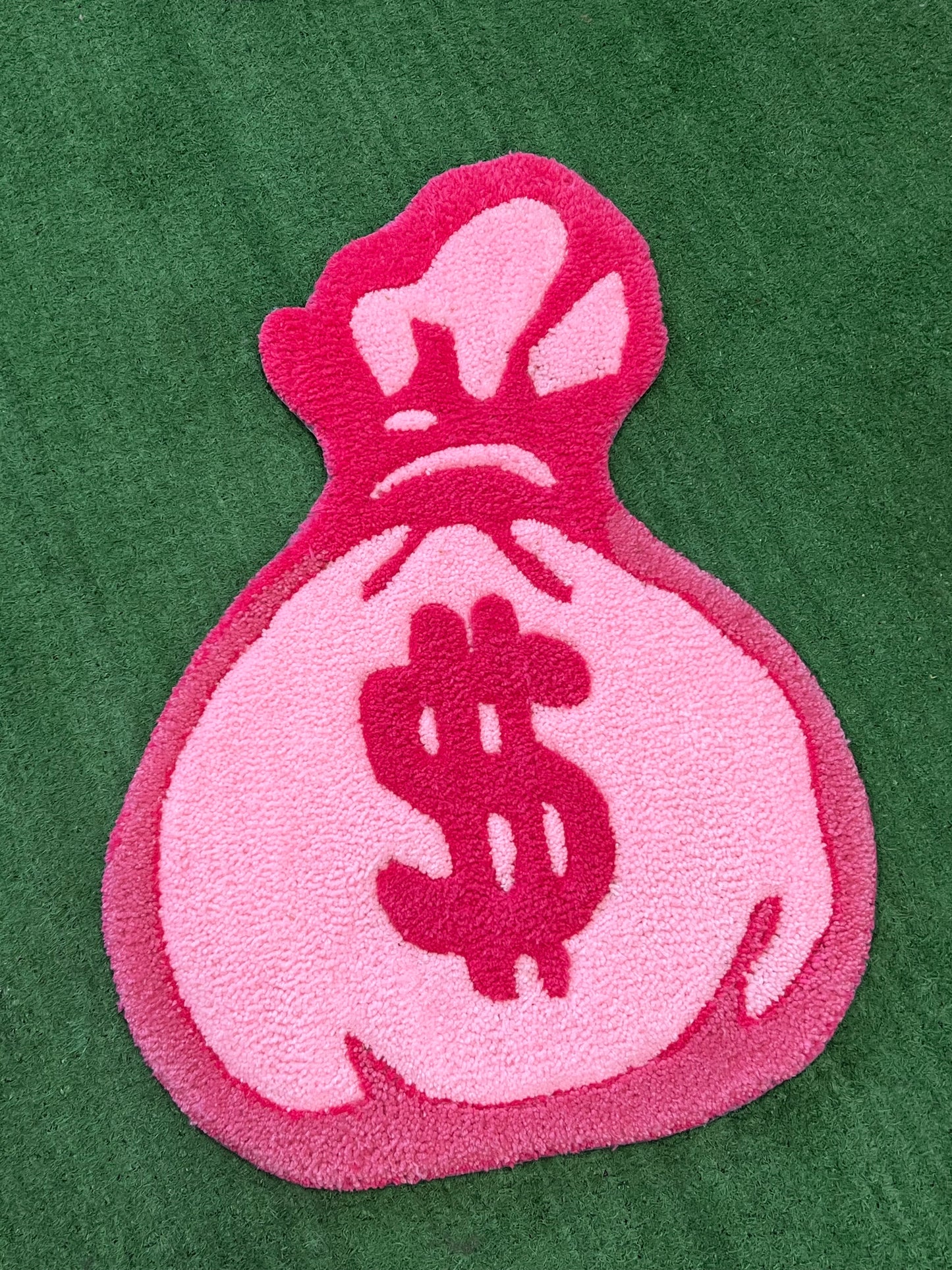 Pink Money Bag