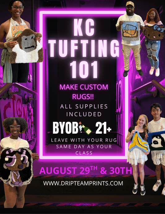 KC TUFTING 101 - August 2025