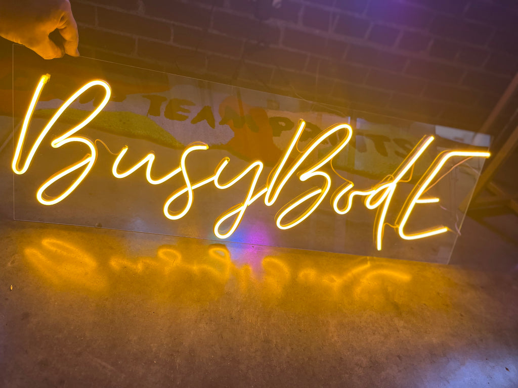 Custom Logo Neon Light