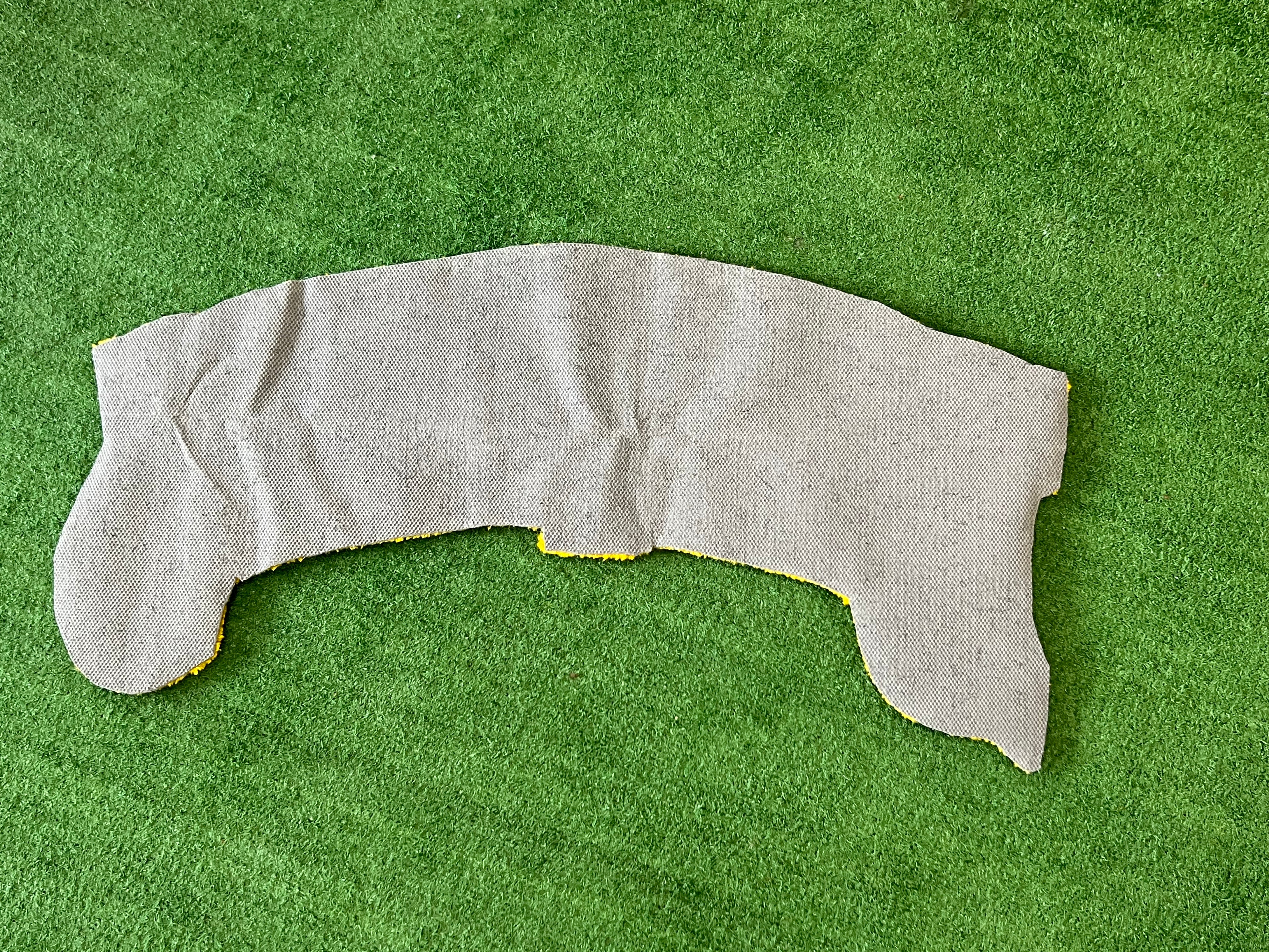 Yellow “Backwoods” Rug