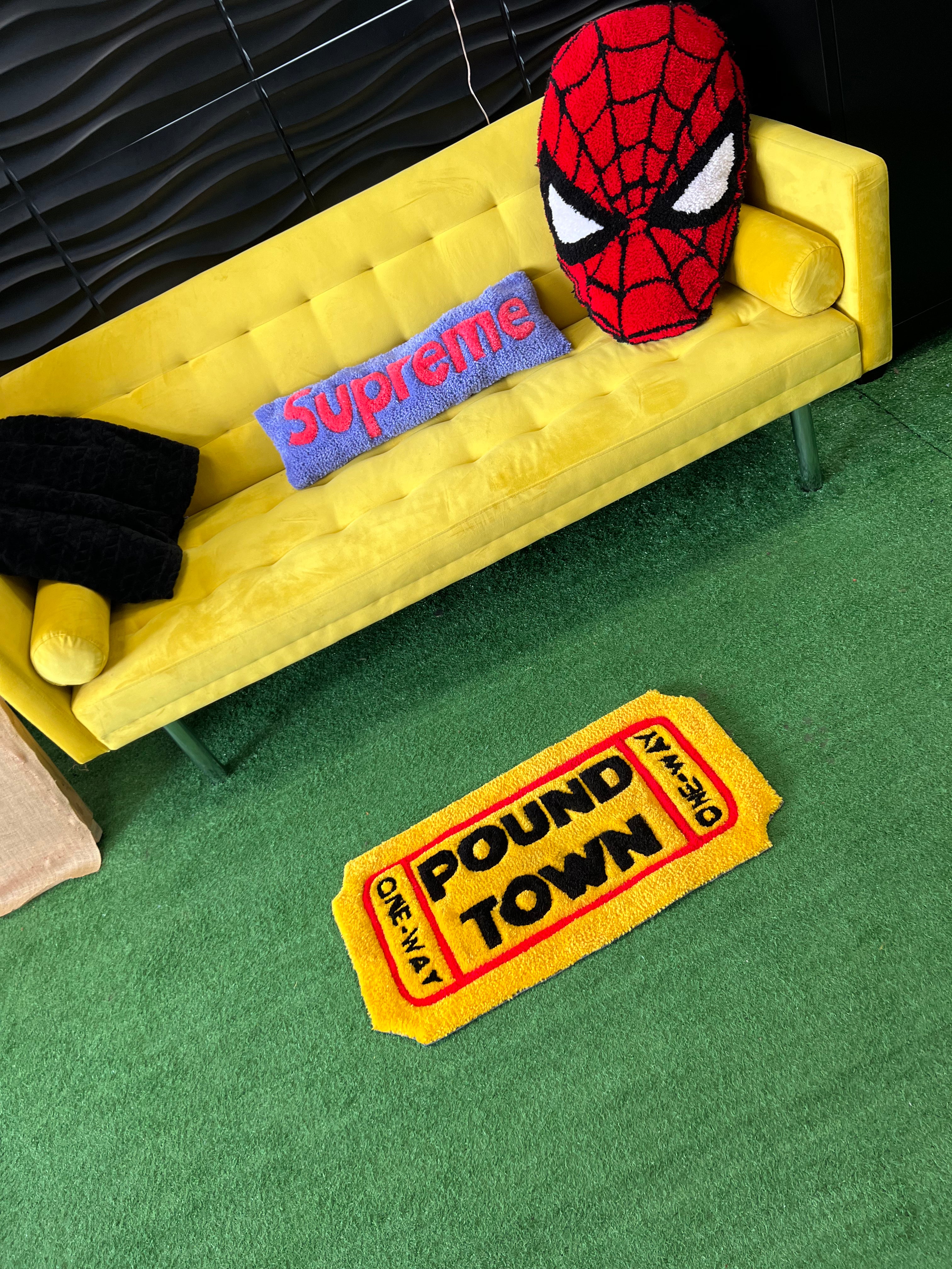 “Pound Town” Ticket Rug