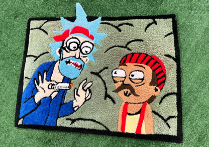 Rick and Morty Rug