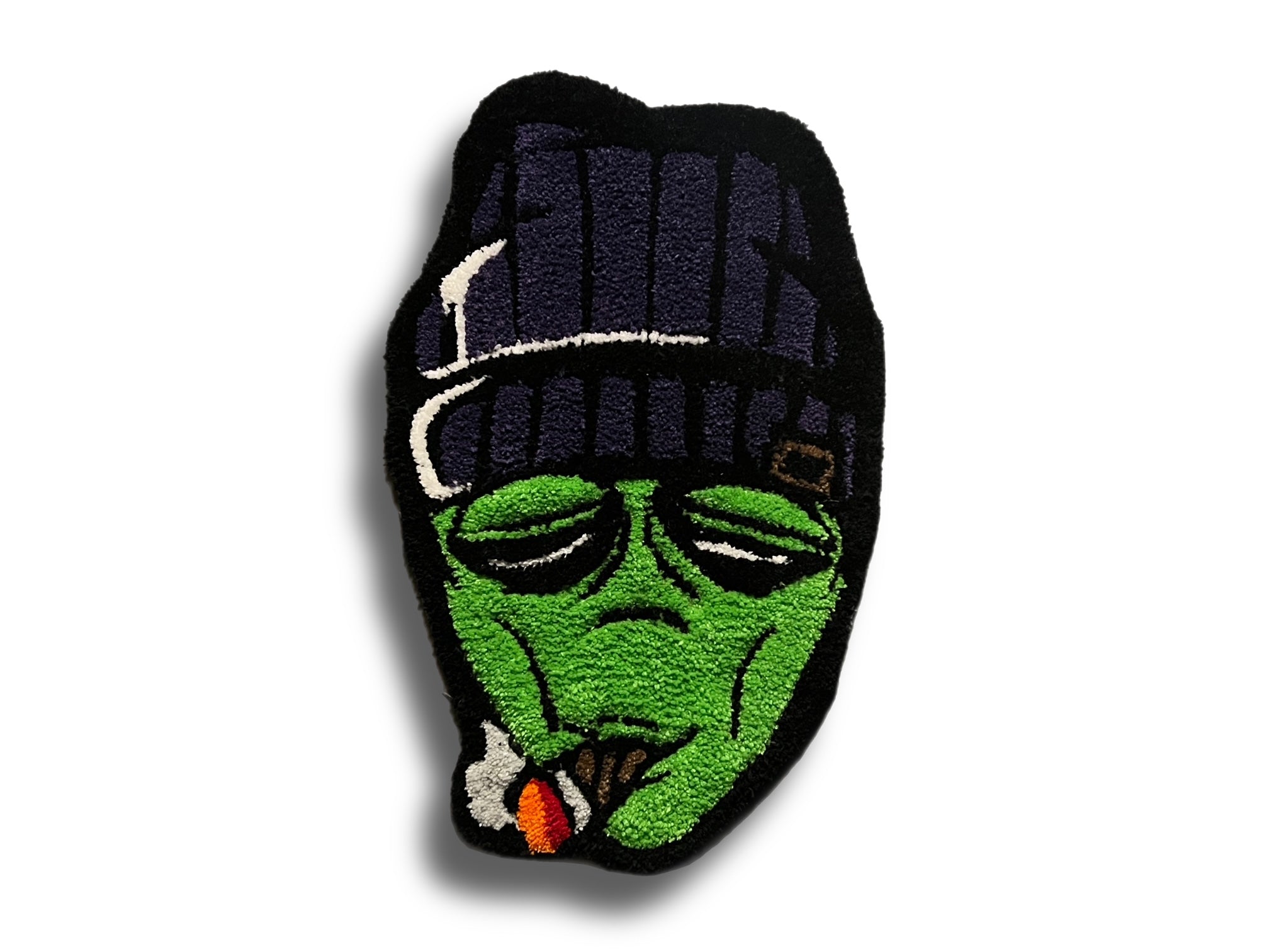 Smokin Alien Rug