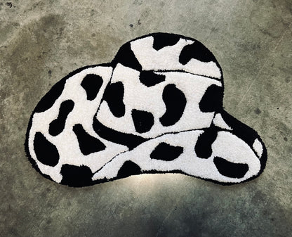“COW” Boy Hat rug